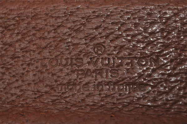 Auth Louis Vuitton Monogram Saint Cloud MM Shoulder Cross Bag Old Model LV 6910I