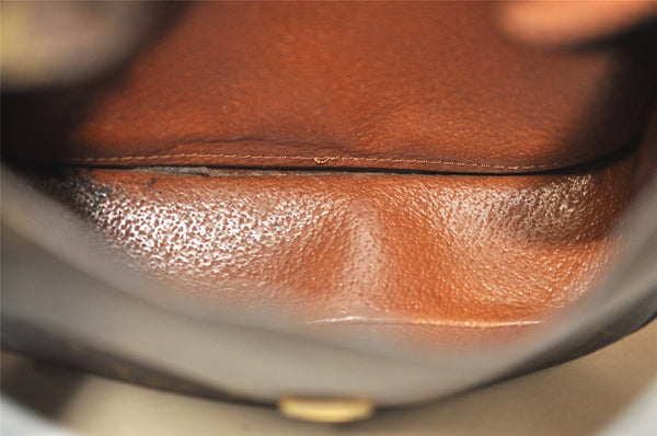 Auth Louis Vuitton Monogram Saint Cloud MM Shoulder Cross Bag Old Model LV 6910I