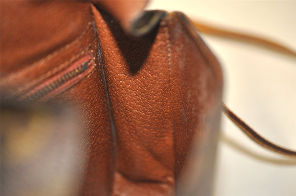 Auth Louis Vuitton Monogram Saint Cloud MM Shoulder Cross Bag Old Model LV 6910I