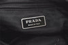 Authentic PRADA Nylon Tessuto Leather Shoulder Cross Body Bag Black Junk 6911K