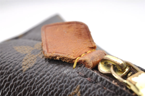 Authentic Louis Vuitton Monogram Pochette Cosmetic Pouch M47515 LV 6913I