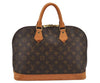 Authentic Louis Vuitton Monogram Alma Hand Bag Purse M51130 LV 6914J