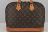 Authentic Louis Vuitton Monogram Alma Hand Bag Purse M51130 LV 6914J