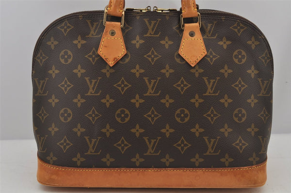 Authentic Louis Vuitton Monogram Alma Hand Bag Purse M51130 LV 6914J