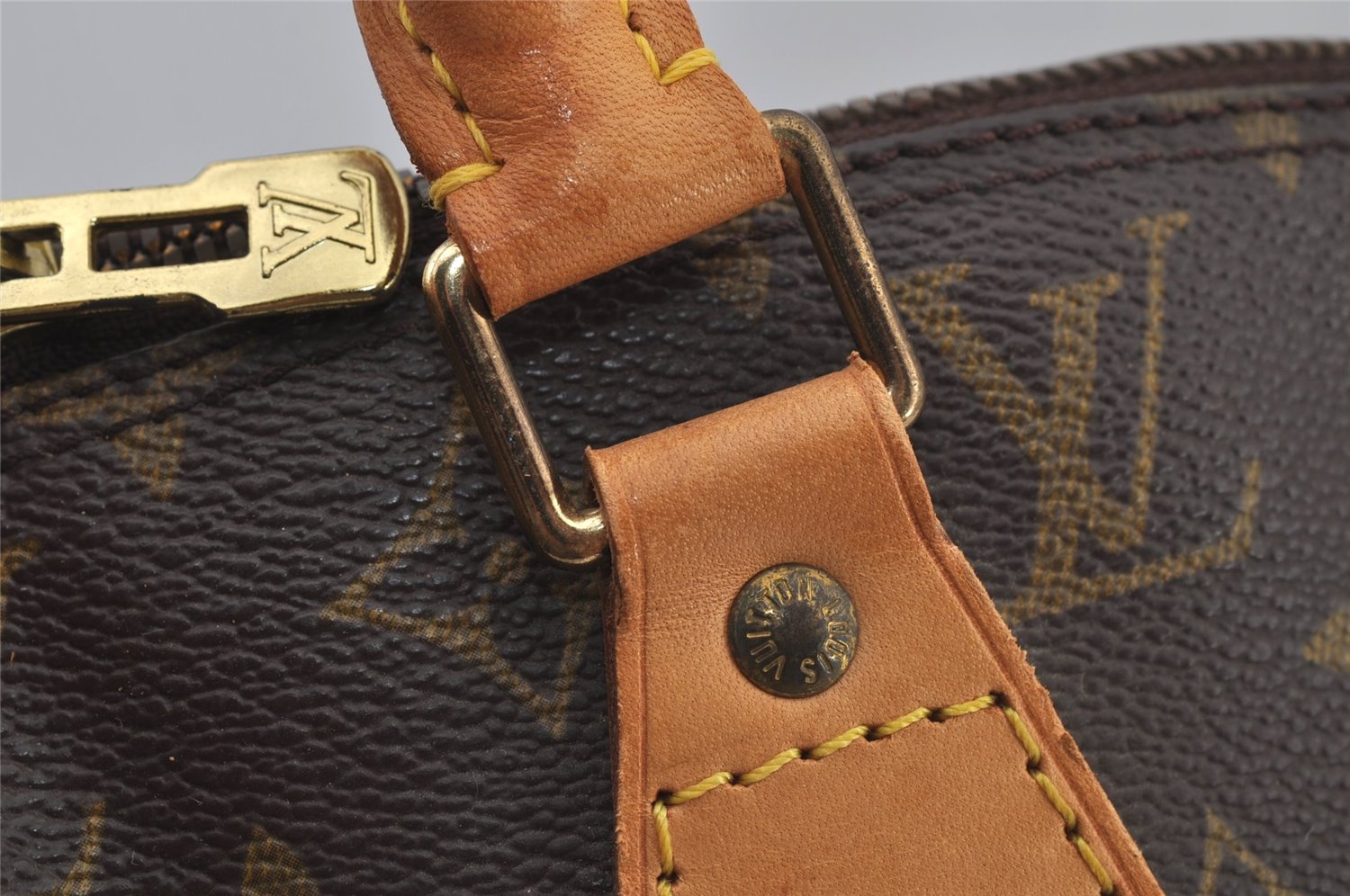 Authentic Louis Vuitton Monogram Alma Hand Bag Purse M51130 LV 6914J