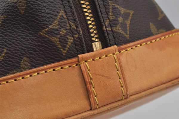 Authentic Louis Vuitton Monogram Alma Hand Bag Purse M51130 LV 6914J