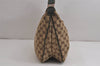 Authentic GUCCI Web Sherry Line Shoulder Hand Bag GG Canvas Leather Brown 6915J