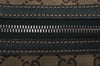 Authentic GUCCI Web Sherry Line Shoulder Hand Bag GG Canvas Leather Brown 6915J