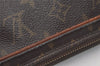 Auth Louis Vuitton Monogram Marly Dragonne PM M51827 Clutch Hand Bag Junk 6916I