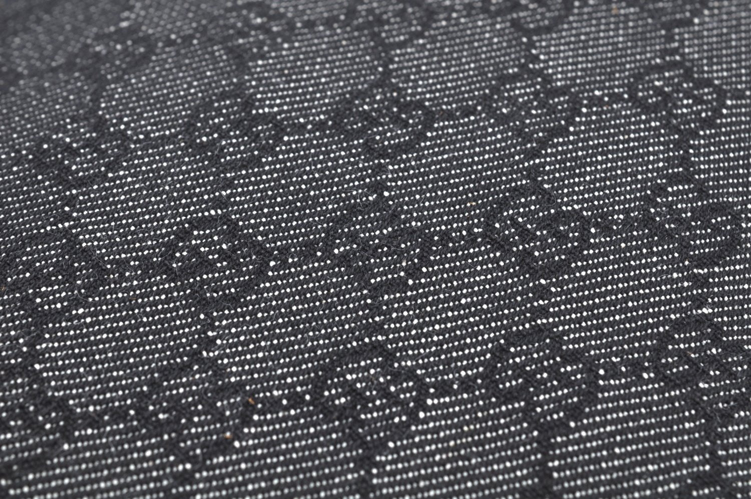 Authentic GUCCI Vintage Shoulder Tote Bag GG Canvas Leather 31244 Black 6918J