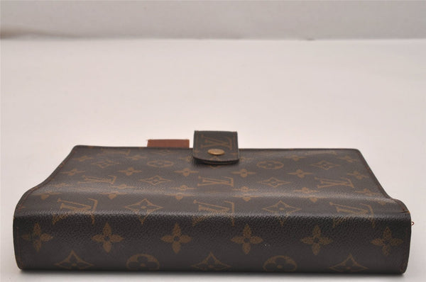 Authentic Louis Vuitton Monogram Agenda GM Notebook Cover R20106 LV 6919J