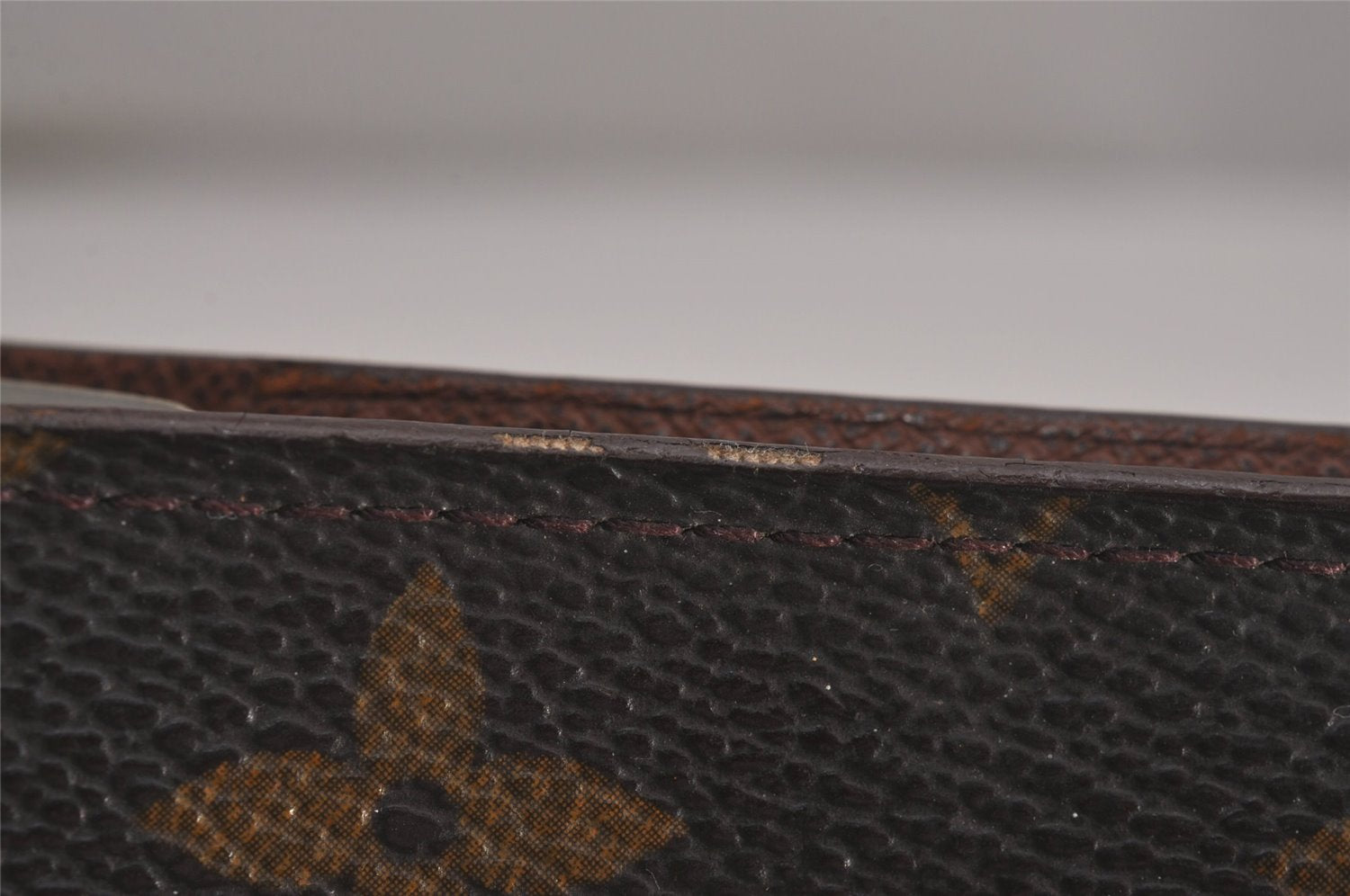 Authentic Louis Vuitton Monogram Agenda GM Notebook Cover R20106 LV 6919J