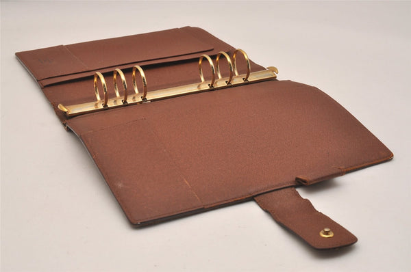 Authentic Louis Vuitton Monogram Agenda GM Notebook Cover R20106 LV 6919J