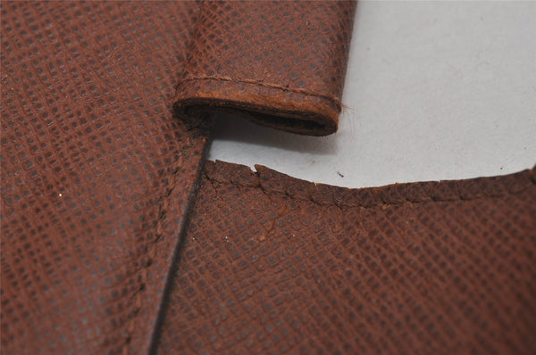 Authentic Louis Vuitton Monogram Agenda GM Notebook Cover R20106 LV 6919J