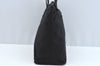 Authentic PRADA Vintage Nylon Tessuto Leather Tote Hand Bag Black 6920J