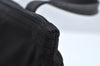 Authentic PRADA Vintage Nylon Tessuto Leather Tote Hand Bag Black 6920J