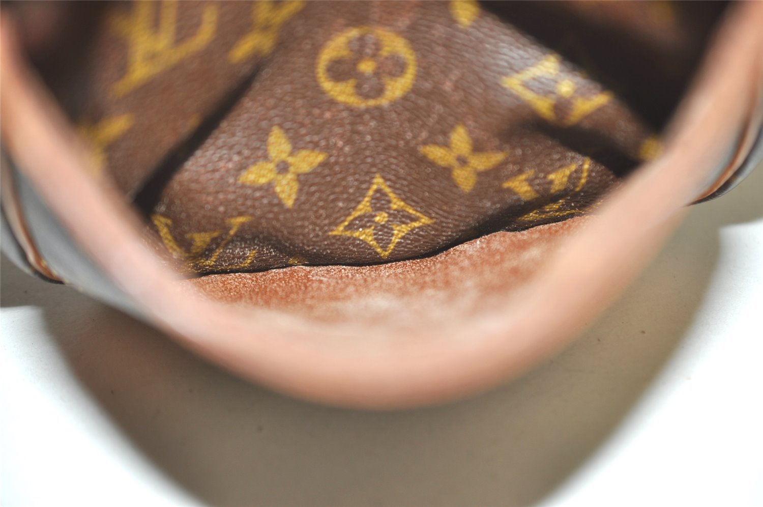 Authentic Louis Vuitton Monogram Danube Shoulder Cross Body Bag M45266 LV 6921I