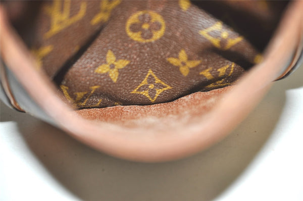 Authentic Louis Vuitton Monogram Danube Shoulder Cross Body Bag M45266 LV 6921I