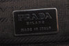 Authentic PRADA Vintage Nylon Tessuto Shoulder Hand Bag Purse Green 6921J