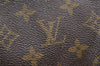 Auth Louis Vuitton Monogram Trousse Toilette 28 Clutch Hand Bag M47522 LV 6922K