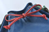 Auth Louis Vuitton Epi Noe Tricolor Blue Red Green Drawstring Bag Junk LV 6923H