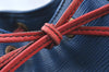 Auth Louis Vuitton Epi Noe Tricolor Blue Red Green Drawstring Bag Junk LV 6923H
