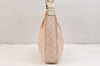 Authentic GUCCI Sherry Line Shoulder Bag GG Canvas Leather 145757 Pink 6923K