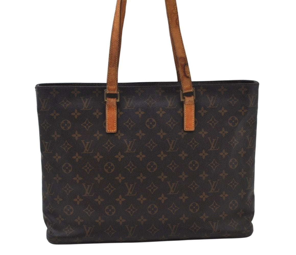 Authentic Louis Vuitton Monogram Luco Shoulder Tote Bag M51155 LV 6925I