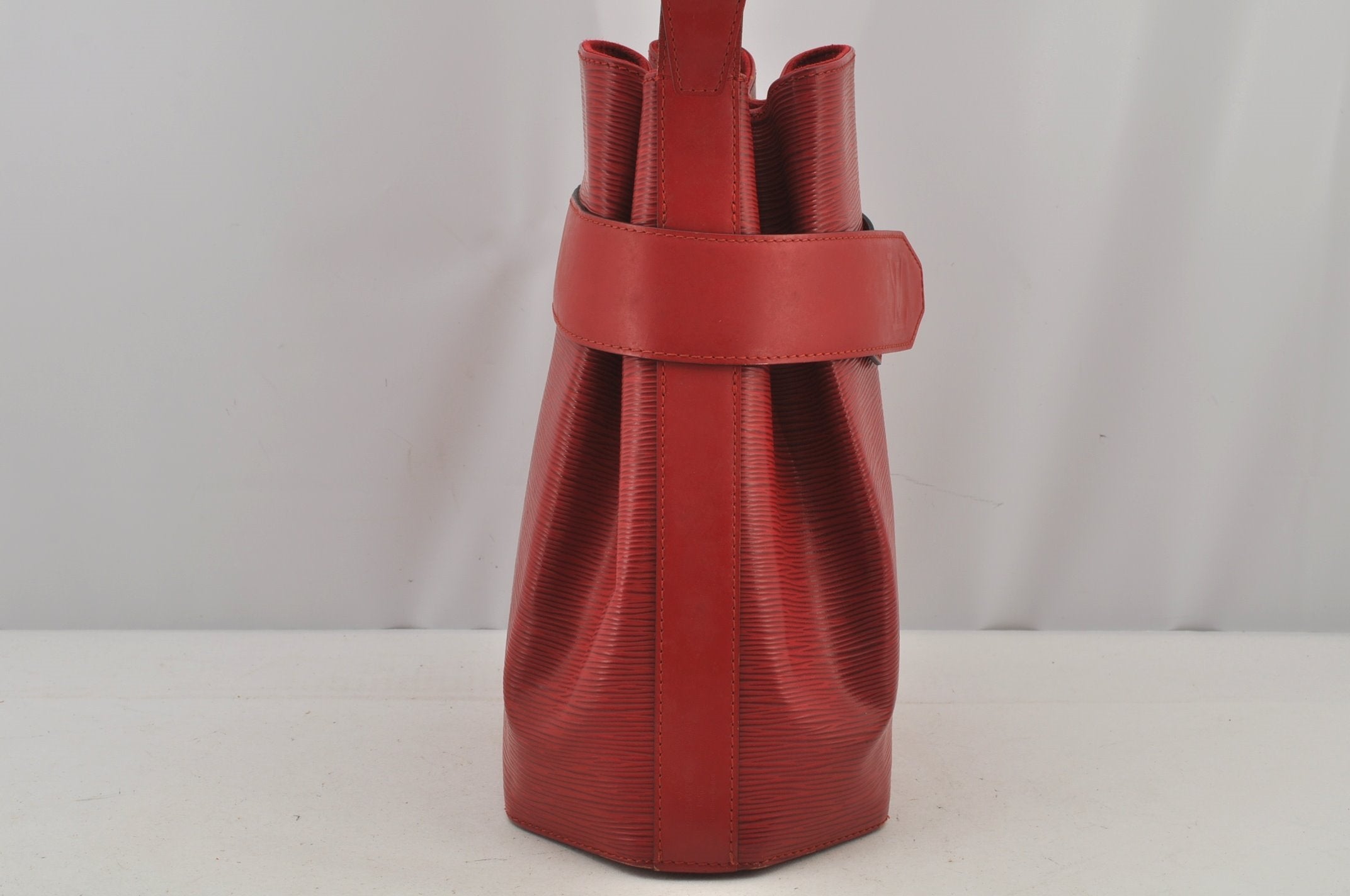 Auth Louis Vuitton Epi Sac De Paule PM Shoulder Cross Bag Red M80207 LV 6925J