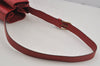 Auth Louis Vuitton Epi Sac De Paule PM Shoulder Cross Bag Red M80207 LV 6925J