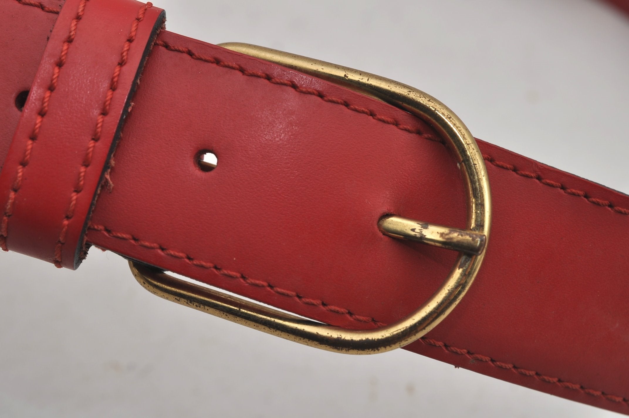 Auth Louis Vuitton Epi Sac De Paule PM Shoulder Cross Bag Red M80207 LV 6925J