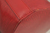 Auth Louis Vuitton Epi Sac De Paule PM Shoulder Cross Bag Red M80207 LV 6925J