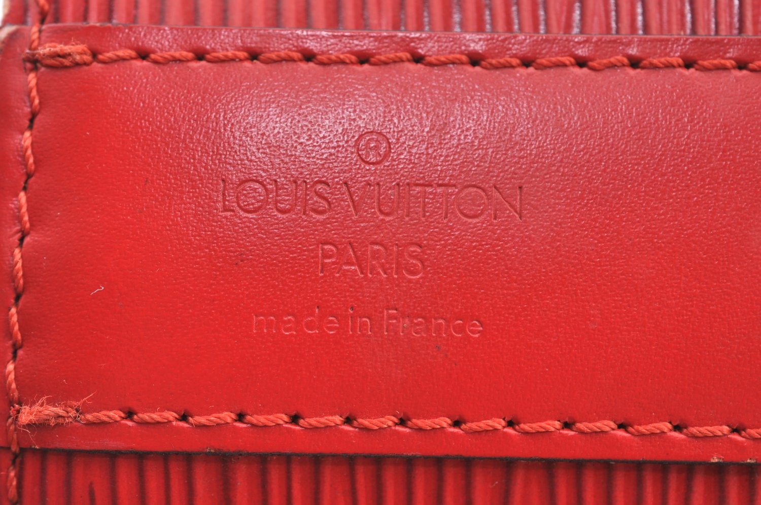 Auth Louis Vuitton Epi Sac De Paule PM Shoulder Cross Bag Red M80207 LV 6925J