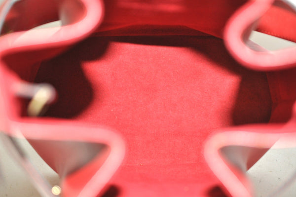 Auth Louis Vuitton Epi Sac De Paule PM Shoulder Cross Bag Red M80207 LV 6925J