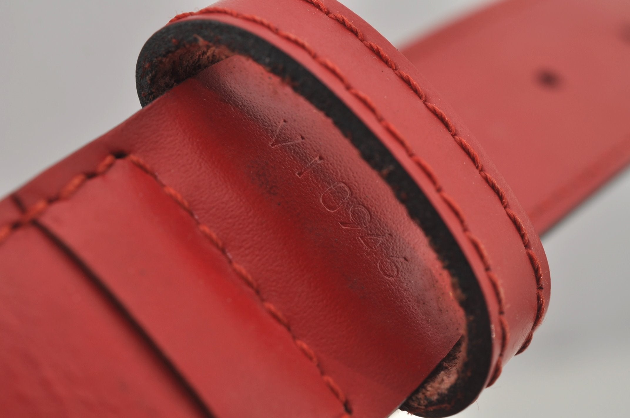 Auth Louis Vuitton Epi Sac De Paule PM Shoulder Cross Bag Red M80207 LV 6925J