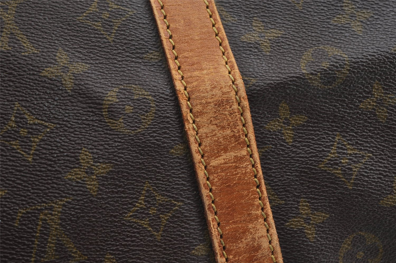 Authentic Louis Vuitton Monogram Sac Souple55 Hand Boston Bag Old Model LV 6926I