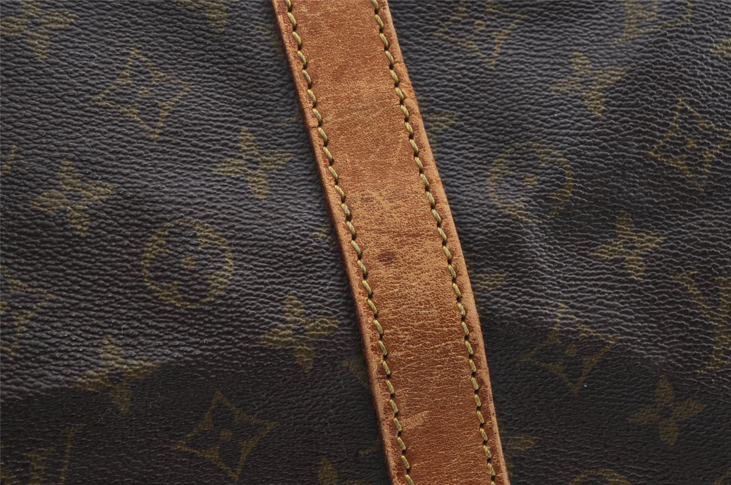 Authentic Louis Vuitton Monogram Sac Souple55 Hand Boston Bag Old Model LV 6926I