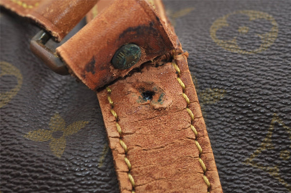 Authentic Louis Vuitton Monogram Sac Souple55 Hand Boston Bag Old Model LV 6926I