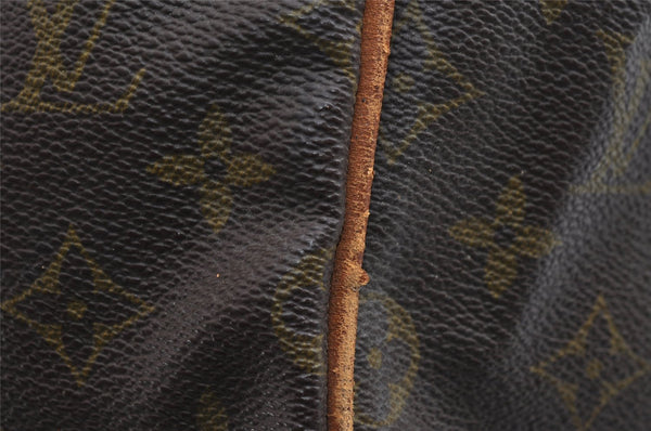 Authentic Louis Vuitton Monogram Sac Souple55 Hand Boston Bag Old Model LV 6926I