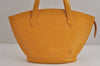 Authentic Louis Vuitton Epi Saint Jacques Hand Bag Yellow M52279 LV 6926J