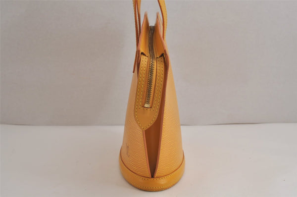 Authentic Louis Vuitton Epi Saint Jacques Hand Bag Yellow M52279 LV 6926J