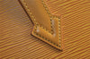 Authentic Louis Vuitton Epi Saint Jacques Hand Bag Yellow M52279 LV 6926J