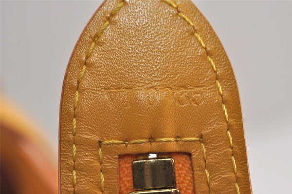 Authentic Louis Vuitton Epi Saint Jacques Hand Bag Yellow M52279 LV 6926J