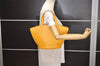 Authentic Louis Vuitton Epi Saint Jacques Hand Bag Yellow M52279 LV 6926J