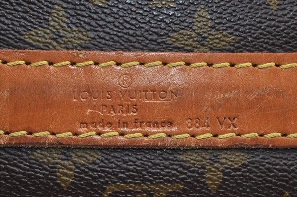 Authentic Louis Vuitton Monogram Sac Chaussures 55 Boston Bag M41922 LV 6927I