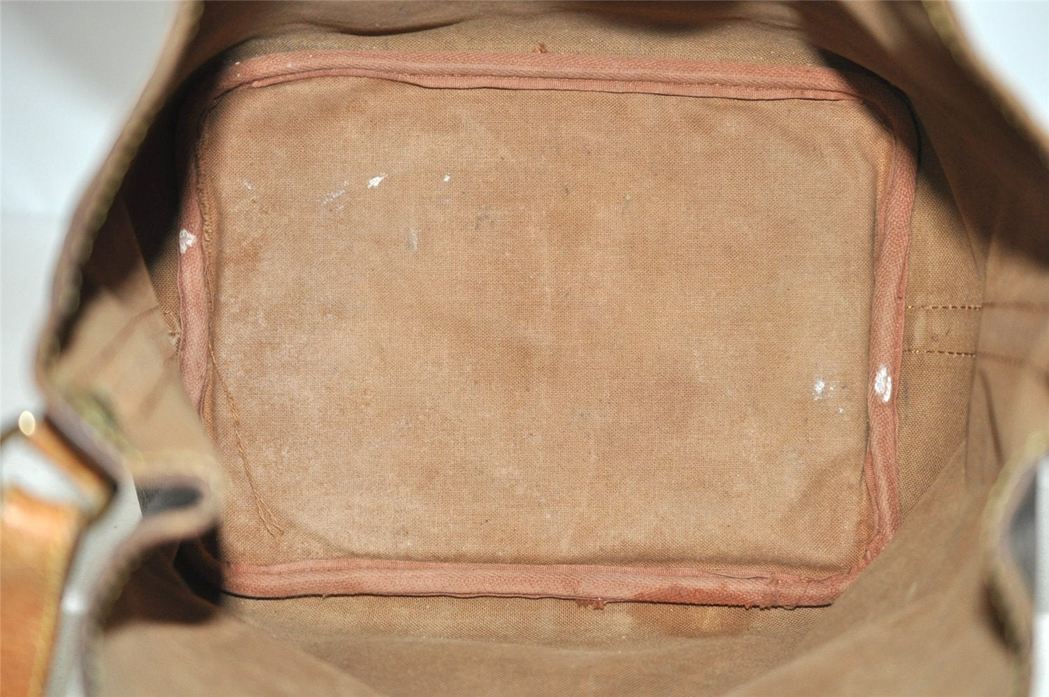 Authentic Louis Vuitton Monogram Petit Noe M42226 Shoulder Drawstring Bag 6928I