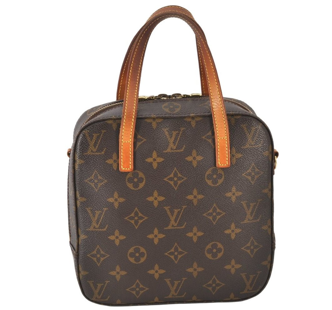 Authentic Louis Vuitton Monogram Spontini 2Way Shoulder Hand Bag M47500 LV 6929K