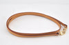 Authentic Louis Vuitton Leather Shoulder Strap Beige 45.7" LV 6930K