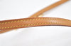 Authentic Louis Vuitton Leather Shoulder Strap Beige 45.7" LV 6930K