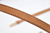 Authentic Louis Vuitton Leather Shoulder Strap Beige 45.7" LV 6930K